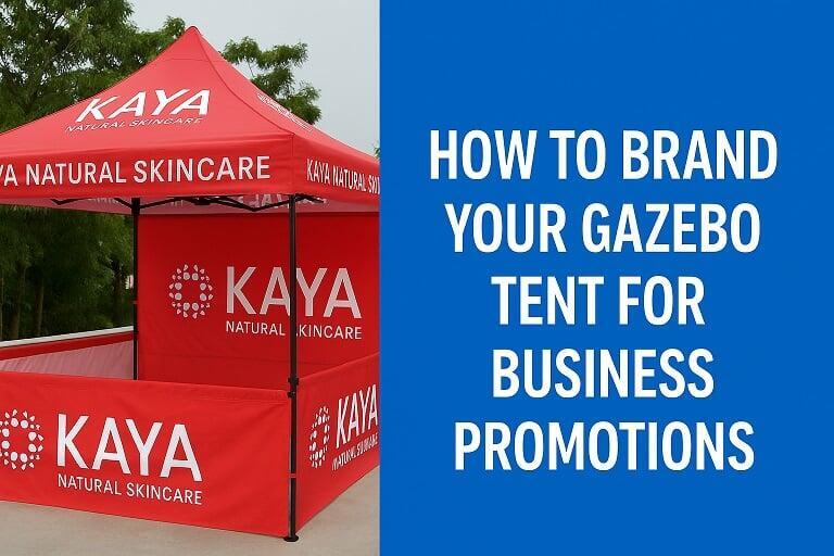 Brand Your Gazebo Tent